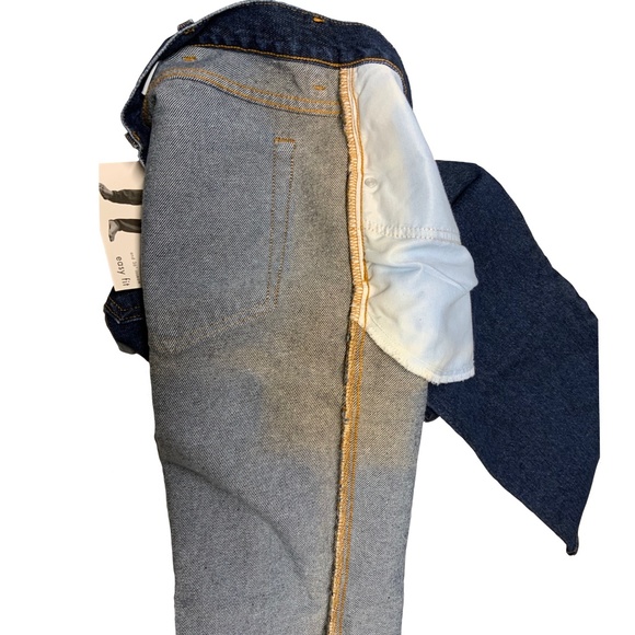 New With Tags Calvin Kline Dark Blue Denim Jeans 36” x 32 Sold - Picture 7 of 10